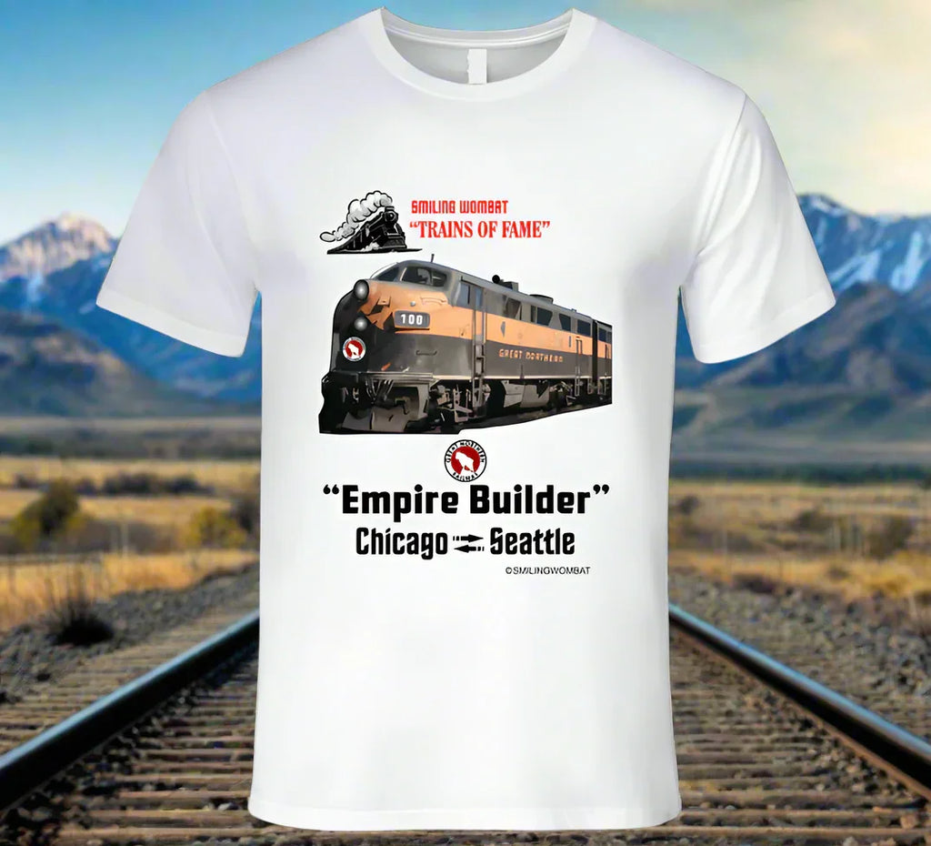 Great Northern Railroad Empire Builder T-Shirt - Shopify