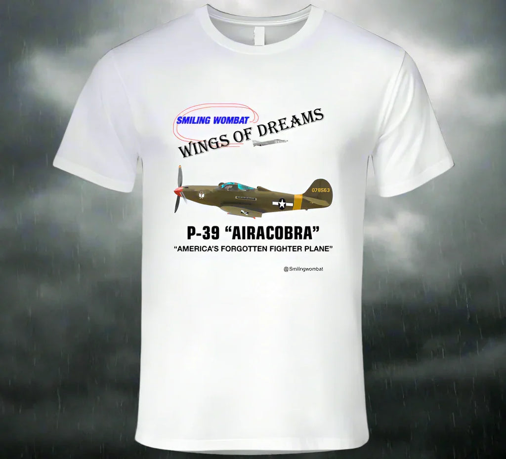 Bell Airacobra - P39 WW2 Fighter - T-Shirt - Shopify