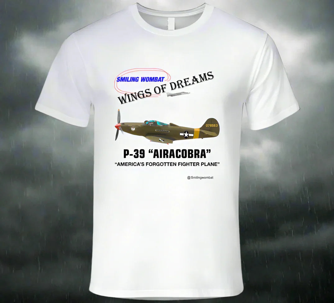 Bell Airacobra - P39 WW2 Fighter - T-Shirt - Shopify