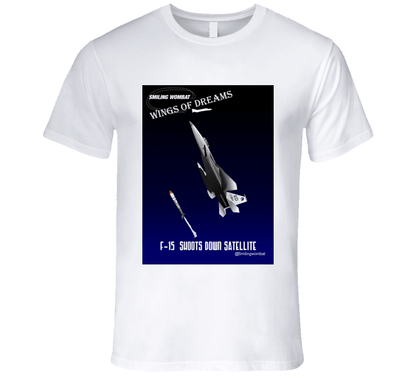 F 15 Celestial Eagle - "Satellite Killer" T-Shirt T-Shirt Smiling Wombat