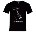 F15 Eagle- "Satellite Killer" Black/Navy T-Shirt - Shopify