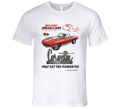 Chevrolet Corvette 427 - T-Shirt T-Shirt Smiling Wombat