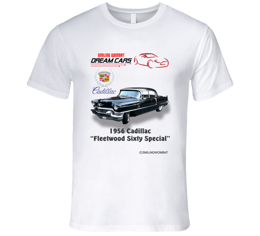 Cadillac Fleetwood Sixty Special - T-Shirt - Smiling Wombat