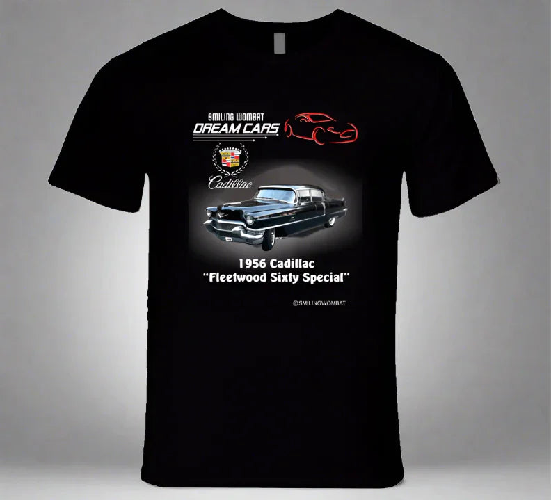 1956 Cadillac Sixty Special - Dark T-Shirts - Shopify