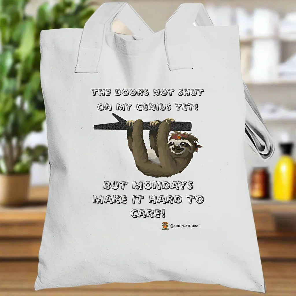 Sloths - Tote bag Showing Harvey's Friend the Sloth - Shopify