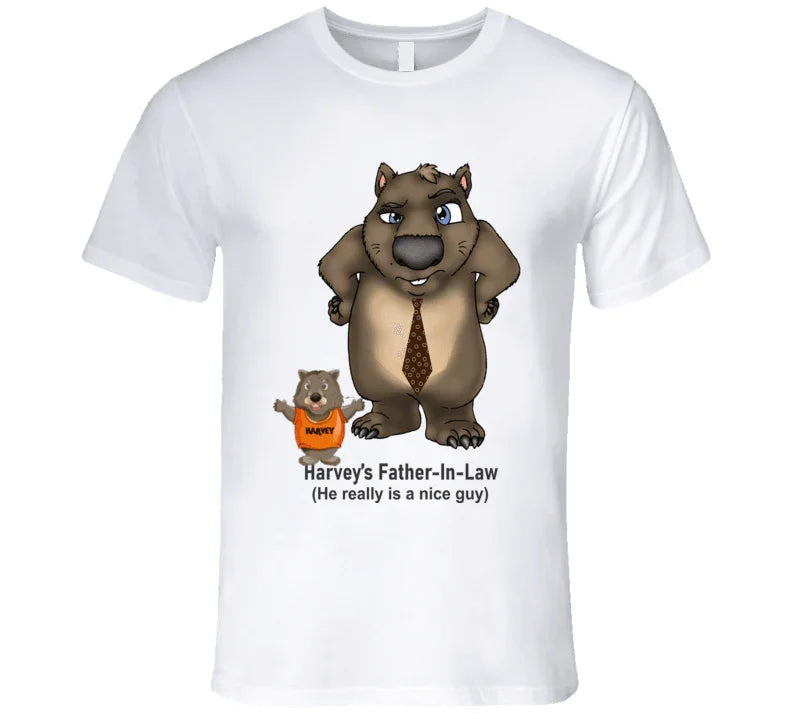 Father In Law - Harvey meets his Father In Law - T Shirt - Shopify