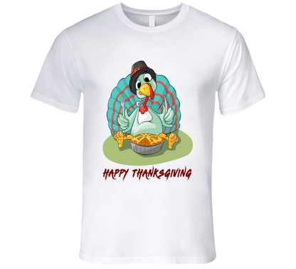 Happy Thanksgiving Funny - T-Shirt T-Shirt Smiling Wombat