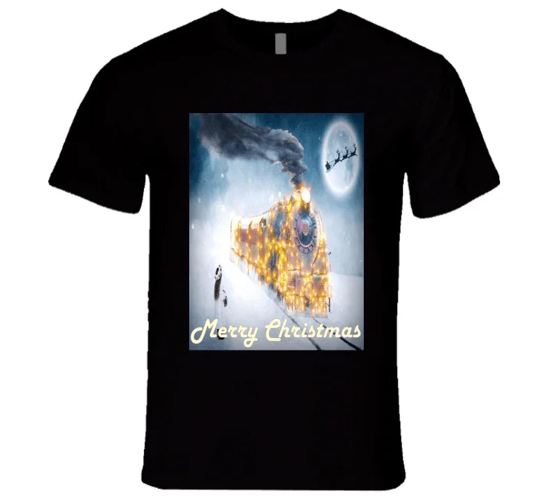 The Christmas Train - T-Shirt - Shopify