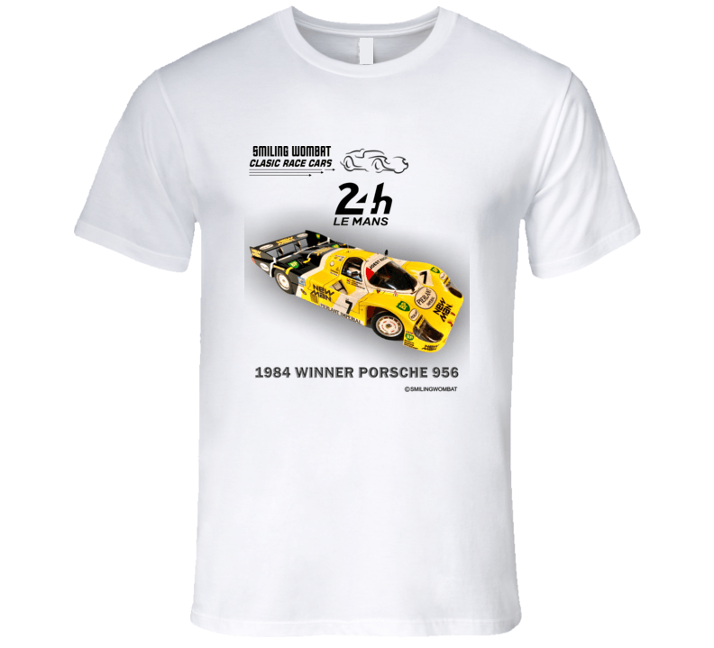 NewMan Porsche 956-1984-T-Shirt and Sweatshirt T-Shirt Smiling Wombat