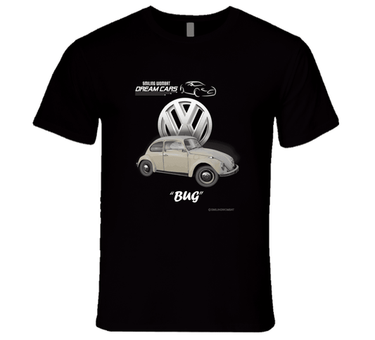 Volkswagen Bug-One of the best-selling cars of all time T-Shirt Smiling Wombat