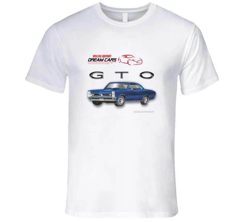 Pontiac GTO - Iconic Muscle Car from Smiling Wombat T-Shirt Smiling Wombat