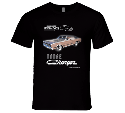 Muscle cars Dodge Charger - American Muscle T-Shirt Smiling Wombat