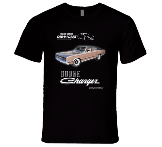 Muscle cars Dodge Charger - American Muscle - Smiling Wombat