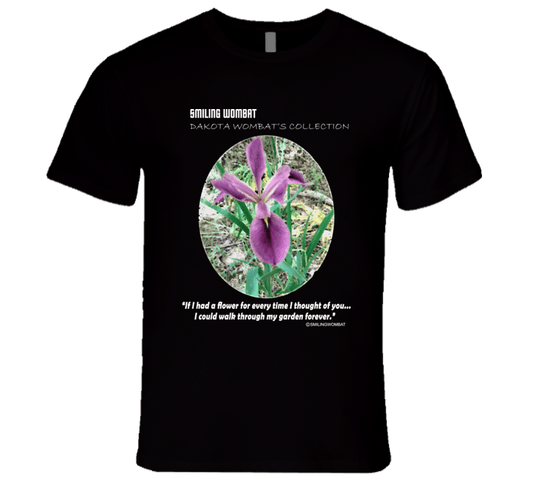 Iris Plant Premium - T Shirt - Smiling Wombat