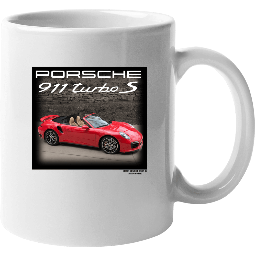 Porsche 911 Turbo S Mug Collection Mugs Smiling Wombat
