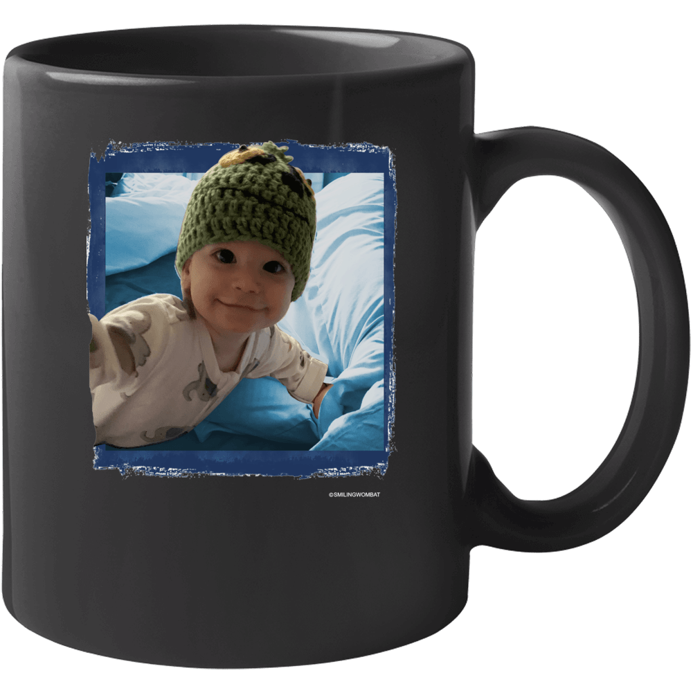 Little Smiles Says It All - Happy little Guy Mug Collection Mugs Smiling Wombat