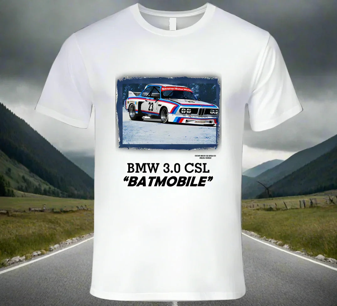 BMW 3.0 CSL - The Famous "Batmobile" - T Shirt - Shopify