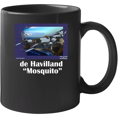de Havilland "Mosquito" RAF fighter - Mug Collection - Smiling Wombat