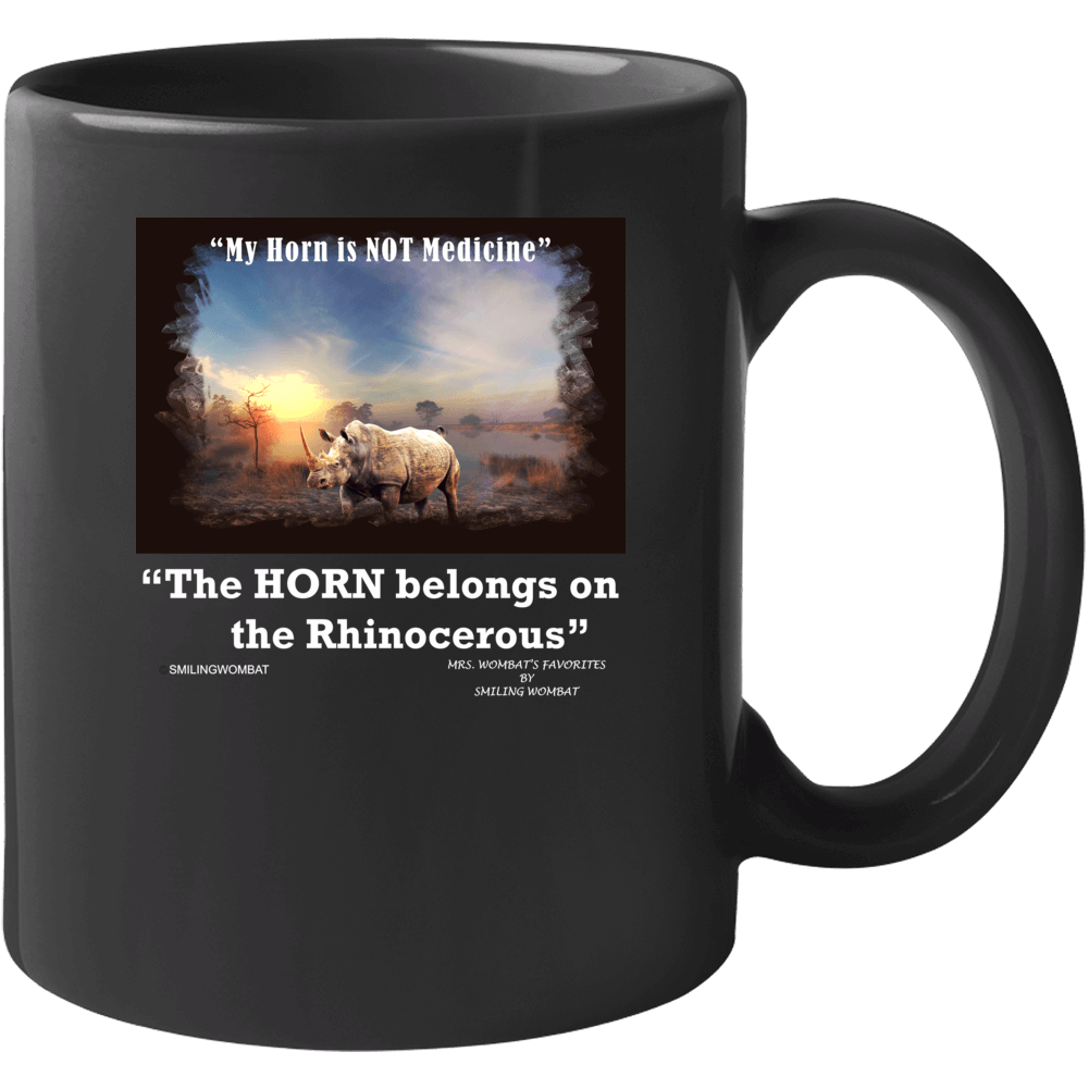 Save The Rhinos Mug Collection from Smiling Wombat - Smiling Wombat