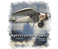Spirit Of St. Louis - Famous Lindbergh Plane - Mousepad - Shopify
