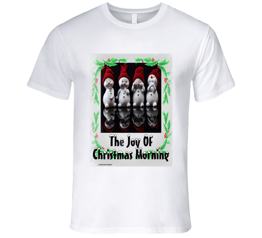 Joy Of Christmas Morning - T-Shirt collection - Smiling Wombat
