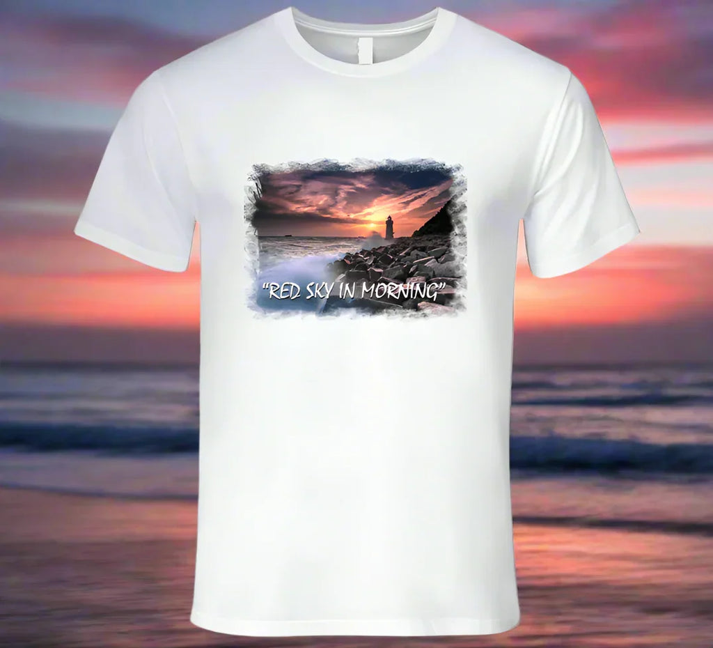 Red Sky In Morning T-Shirt and Sweatshirt Collection - Shopify