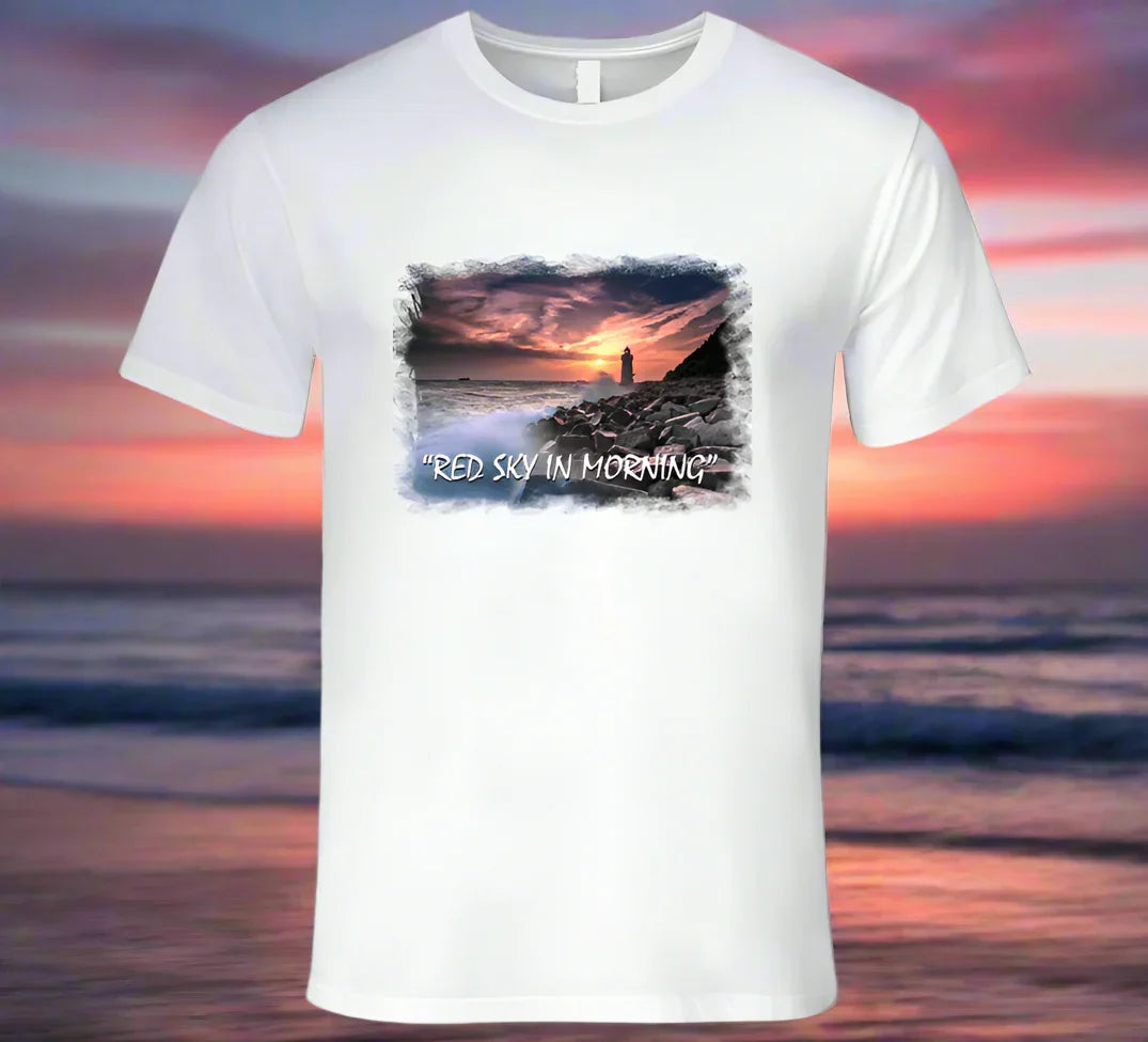 Red Sky In Morning T-Shirt and Sweatshirt Collection - Shopify