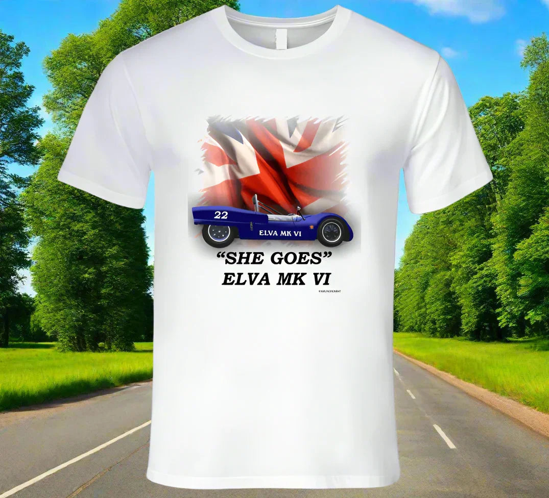 Elva Mk VI Classic British Sports Racer - Shirt Collection - Shopify