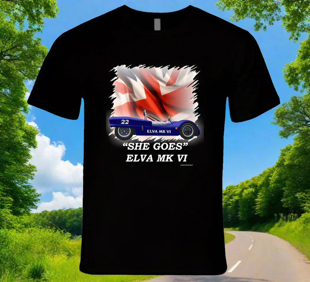Elva Mk VI Classic British Sports Racer - Shirt Collection - Shopify