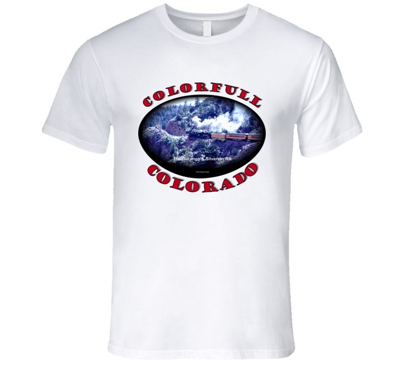 Colorado T- Shirt - Part of the State Collection by Smiling Wombat - Smiling Wombat