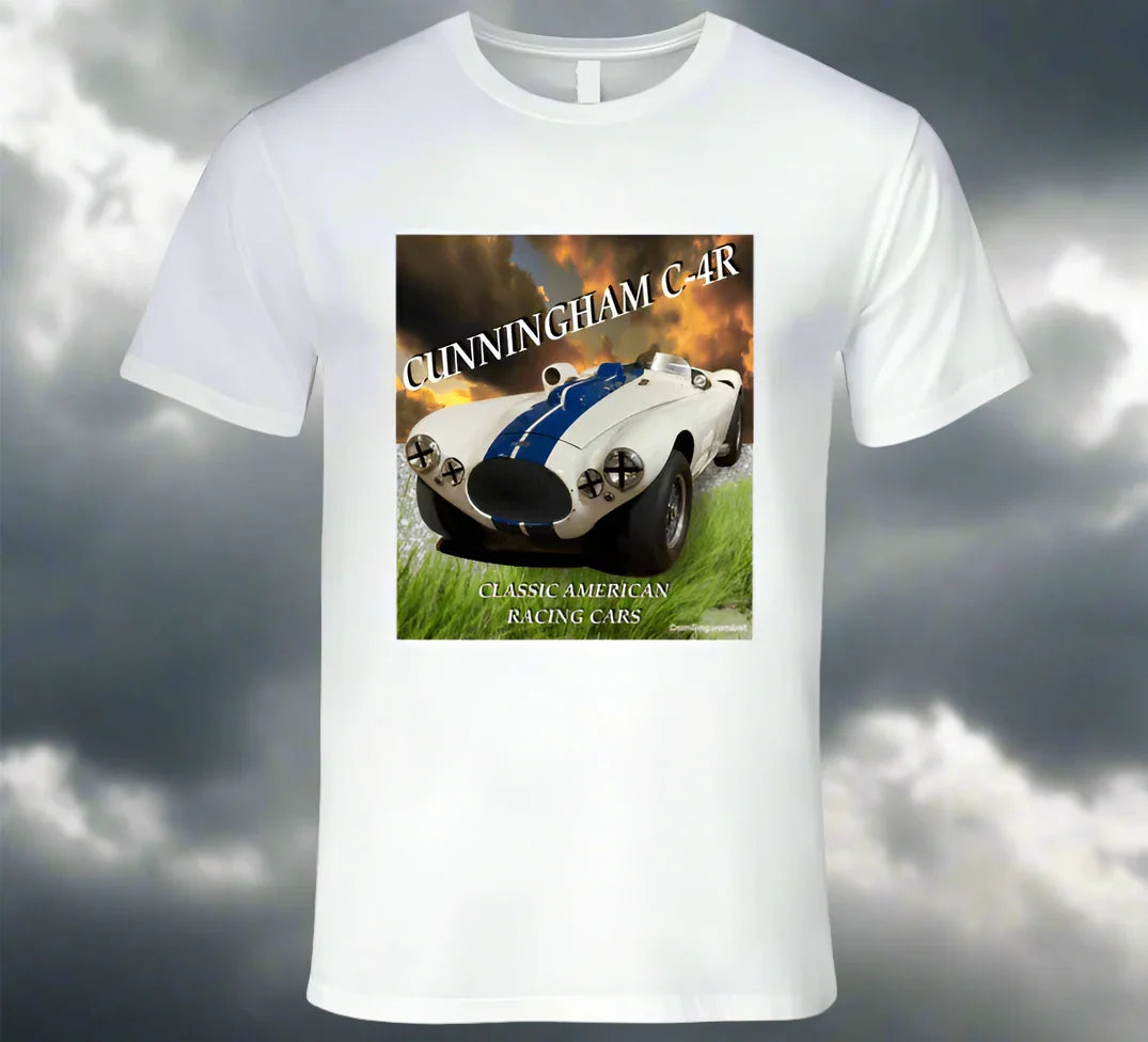 Cunningham C-4R - Famous Classic American Sports Racer - Shirt Collection - Shopify