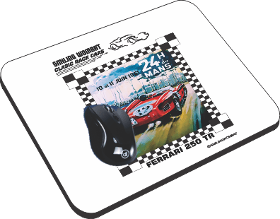 Le Mans 24 Hour Race - Mouse Pad Mouse Pads Smiling Wombat