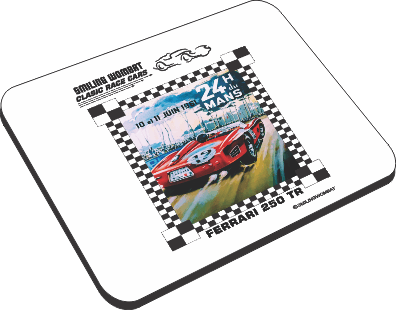 Le Mans 24 Hour Race - Mouse Pad Mouse Pads Smiling Wombat