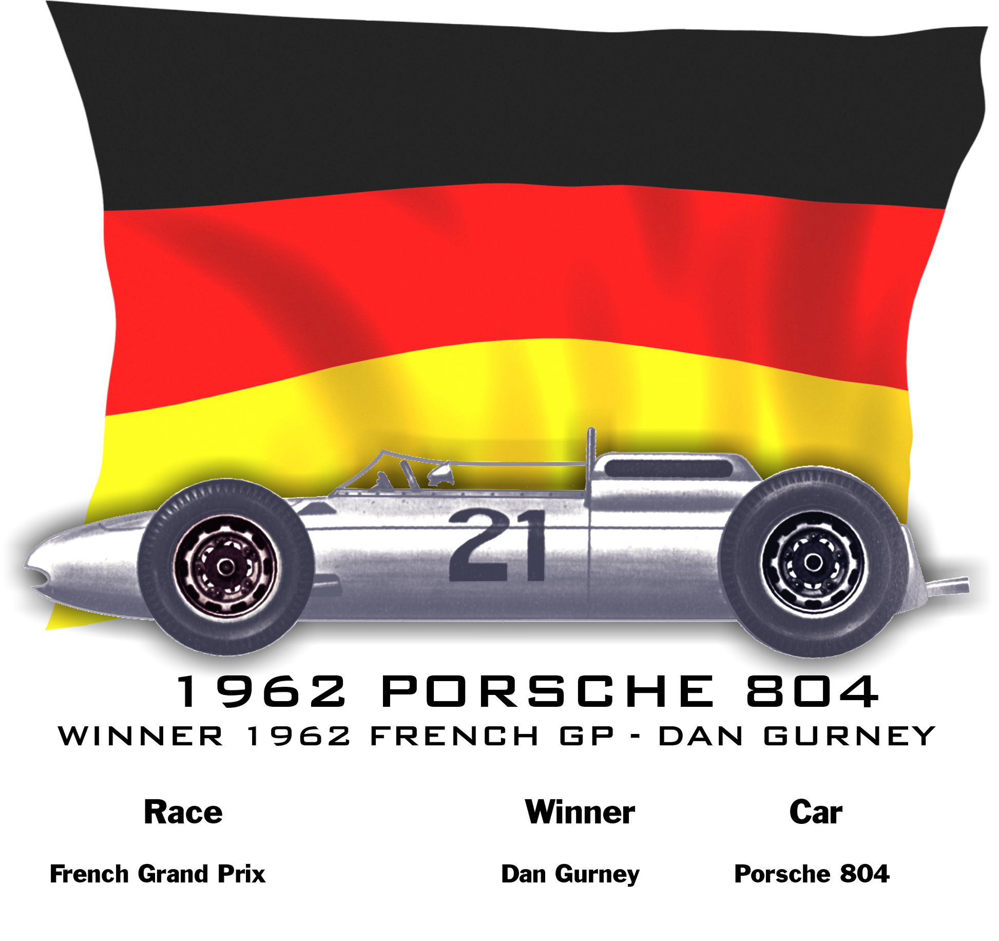 Formula One Porsche 804 - Smiling Wombat