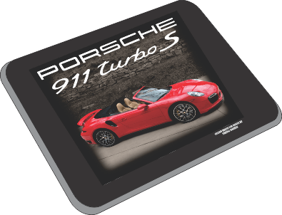 911 Turbo S - Mouse Pad Smiling Wombat