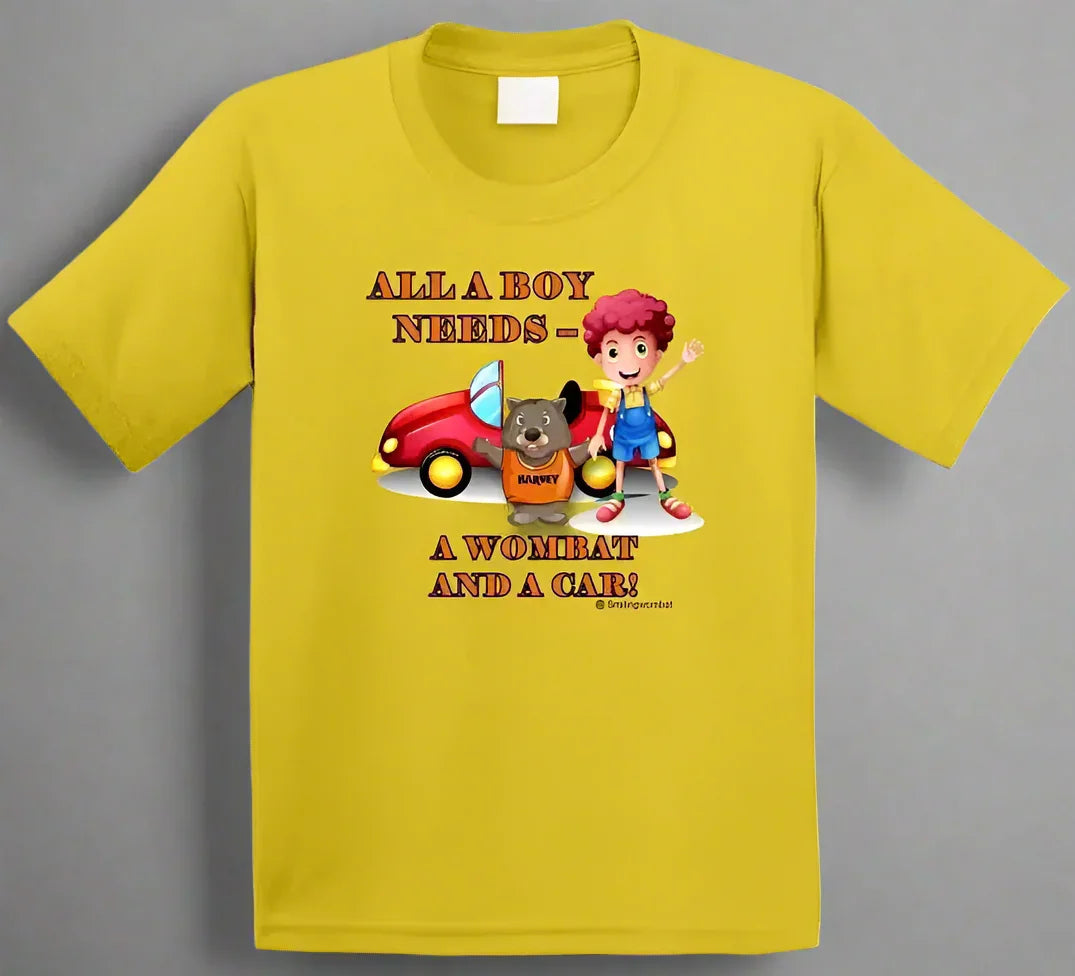 Cute Wombat - A Boy and His Wombat T-Shirt - Shopify