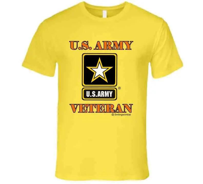 Veteran Army | United States | T-Shirt | Smiling Wombat T-Shirt Smiling Wombat