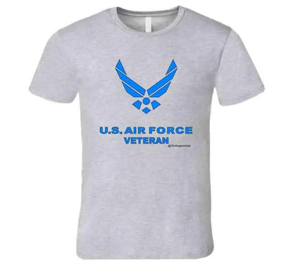 Veteran U.S. Air Force "Wings" T-Shirt - Smiling Wombat
