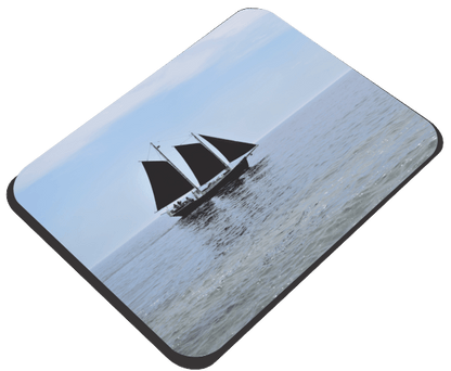 Sailing on Calm Seas Mouse Pad from Smiling Wombat Smiling Wombat