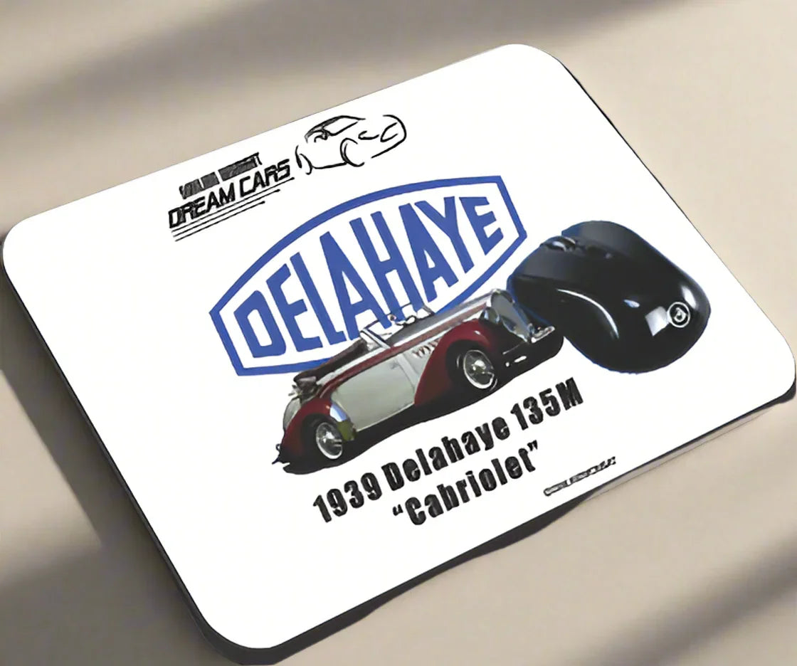 Classic Delahaye135M Cabriolet - Mouse Pad - Shopify