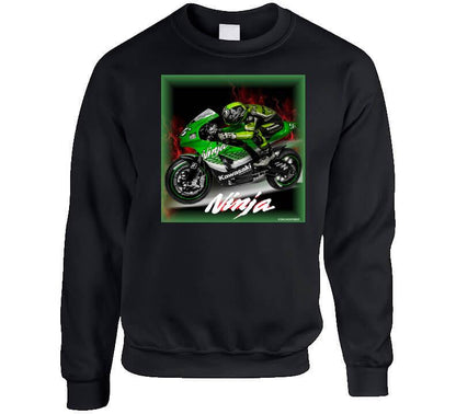 Kawasaki ZX-RR Moto GP "Ninja" Shirt Collection - Smiling Wombat