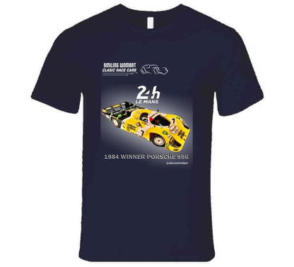 1984 Porsche 956- Le Mans Winner T-Shirt Smiling Wombat