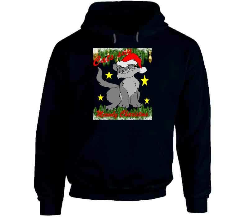 Meowly Christmas T-Shirt and Sweatshirt Collection Smiling Wombat