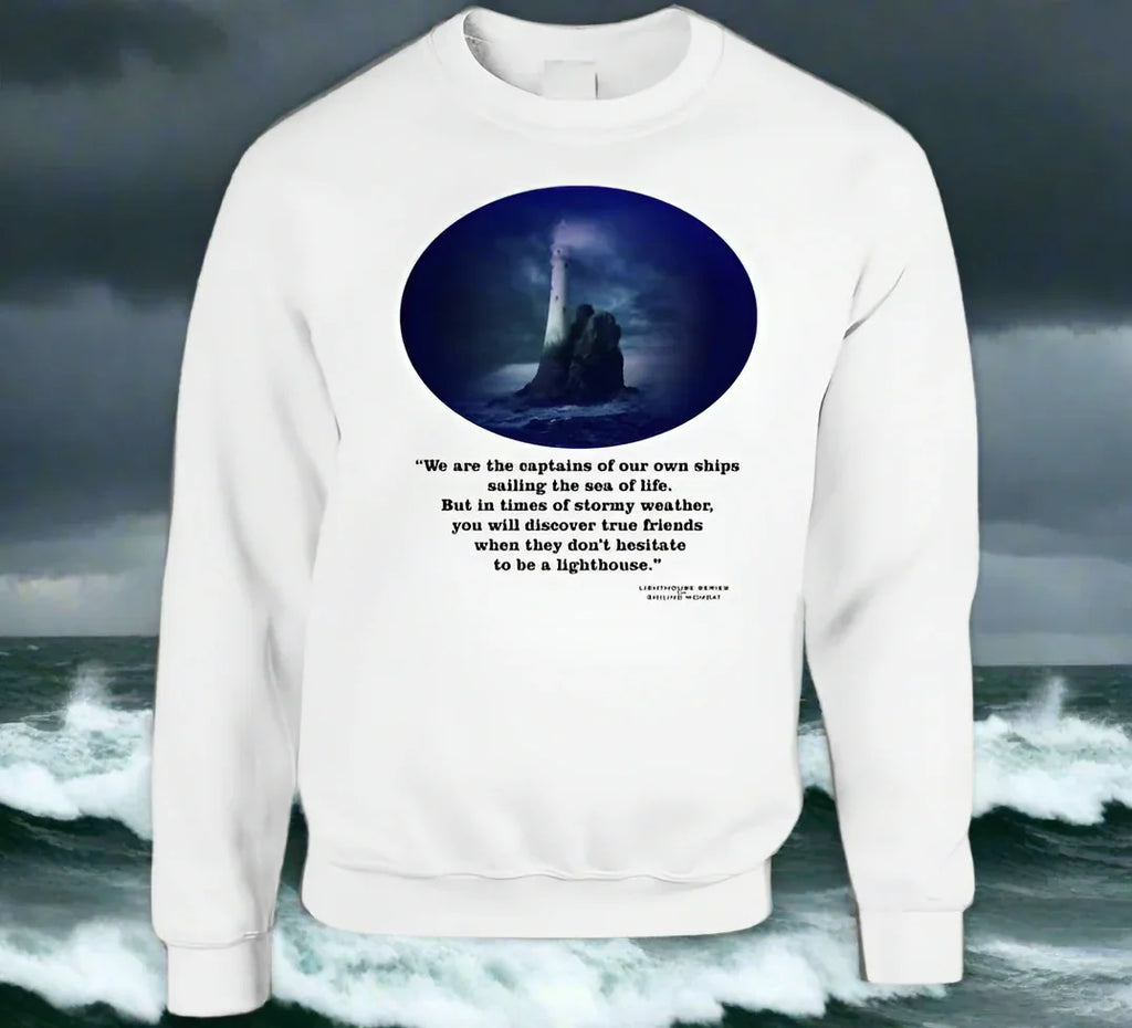Lighthouse In Stormy Weather Shirt Collection - Shopify