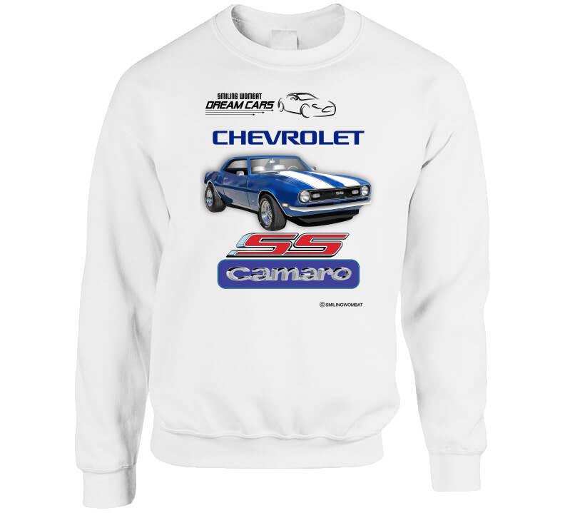 Camaro SS - Classic Chey Pony Car T-Shirt Smiling Wombat