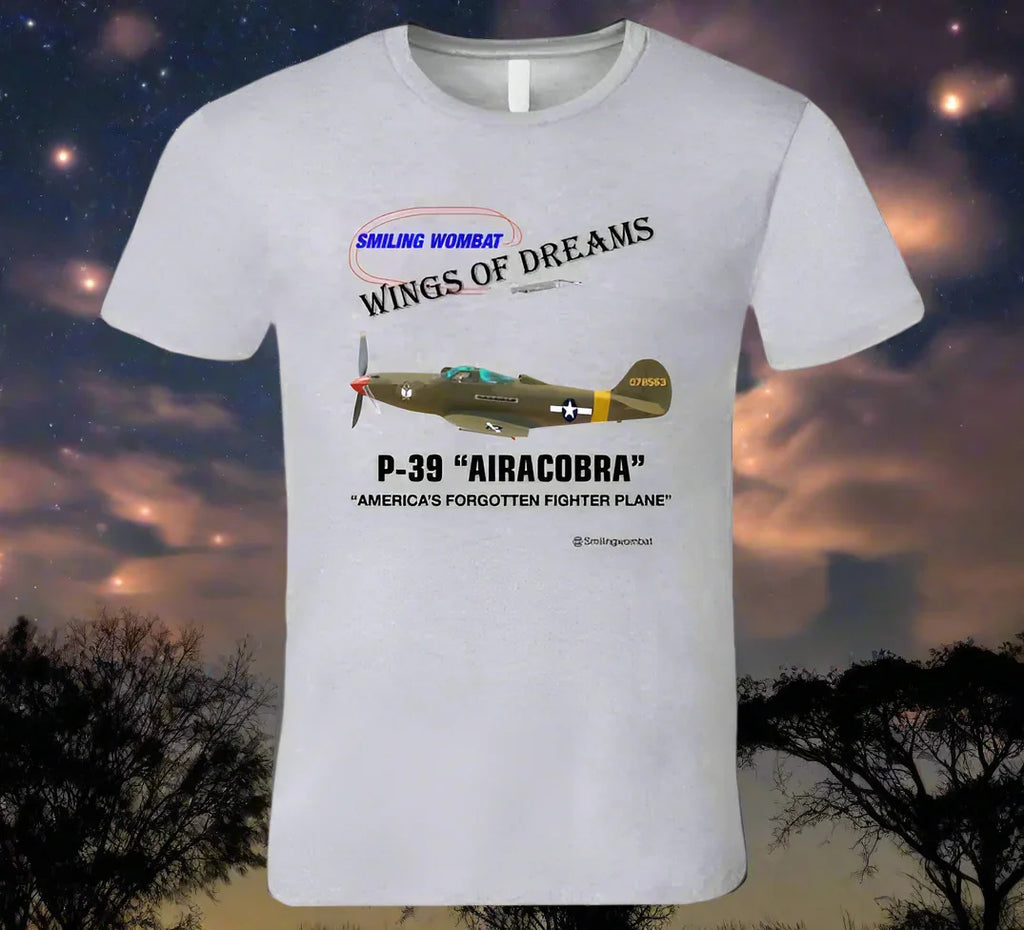 Bell Airacobra - P39 WW2 Fighter - T-Shirt - Shopify