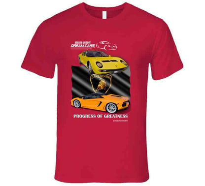 Famous Lamborghinis- The Alternative to Ferrari - T-Shirts and Sweatshirts T-Shirt Smiling Wombat