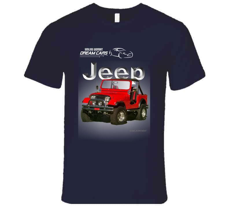 Jeep Wrangler "America's Favorite Off Road Toy" Shirts - Smiling Wombat