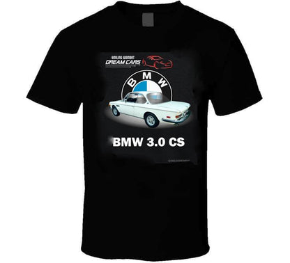 BMW 3.0 CS - T-Shirt and Tote Bags - Smiling Wombat