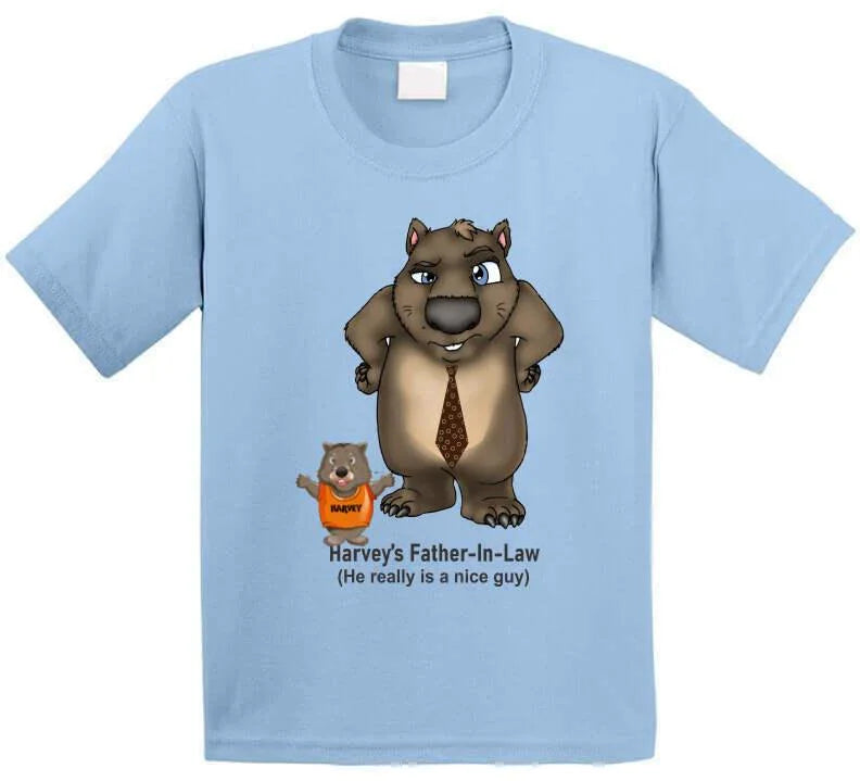 Father In Law - Harvey meets his Father In Law - T Shirt - Shopify